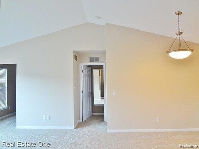 Vaulted Ceilings in Living area