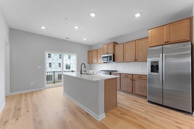 Functional flow and tons of surface space makes cooking and entertaining a breeze.