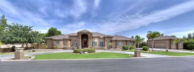Expansive Front Curb Appeal