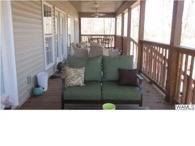 Back deck to sit and relax while enjoying the view