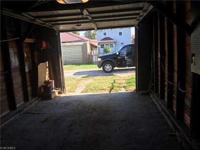 Inside the garage