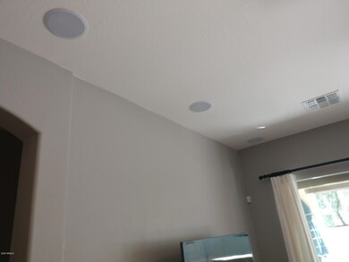 Surround Sound Speakers in living room