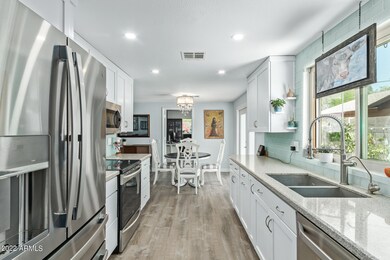 Kitchen into Dining