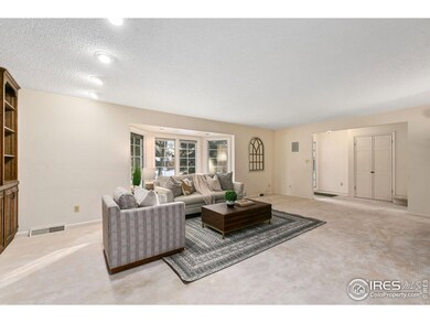 Beautiful bay window and built in living room speakers