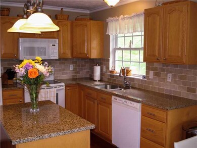 Kitchen. The tastefully updated kitchen features a