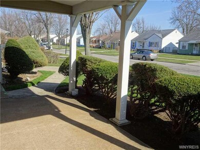 Landscaping. Covered Front Porch
