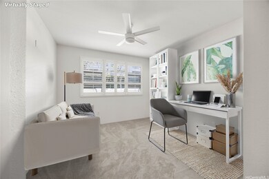 Enhanced Photo - Office or 2nd bedroom, on main le