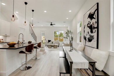 Enjoy spacious open living with high ceiling and l