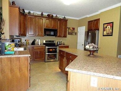 Kitchen. Ample counter space featuring a center is