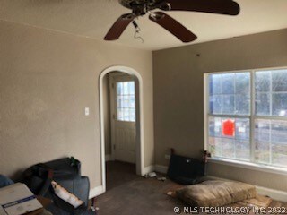 Living room looking towards the front door