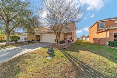 Expansive driveway