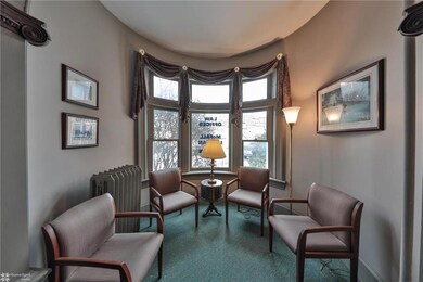 Waiting area on first floor.