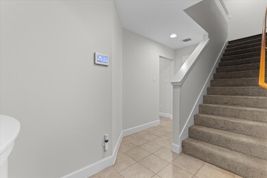 staircase leading to second story