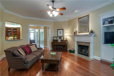 Here's another view of the family room.  You will enjoy looking into the back yard as well.