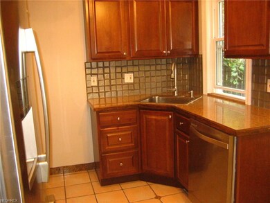 Spacious eat in kitchen with newer cabinets