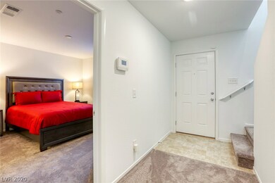 Entry: Gently lived in, new flooring