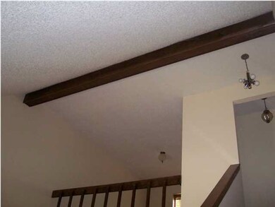 Vaulted high ceilings.