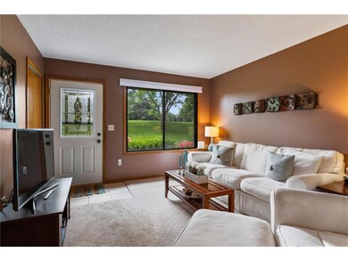 Views of the common green space from your living r