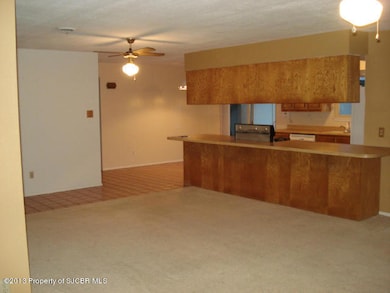 Living Open to Kitchen