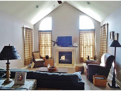 Living Room. Spacious and open living room with ca