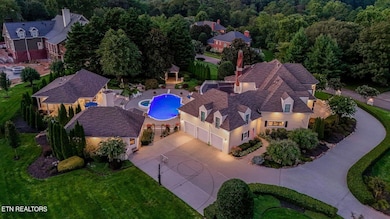 night aerial shot