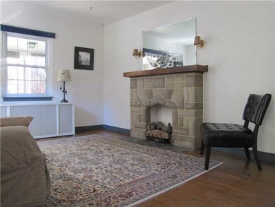 Living Room. A gas fireplace for cold winter eveni