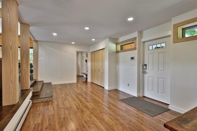 High Ceilings in Gracious Entryway