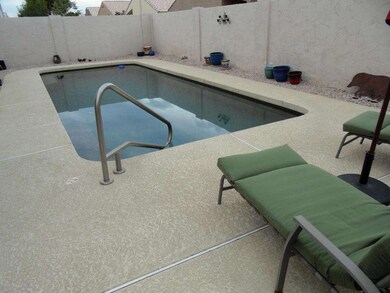 Pool side