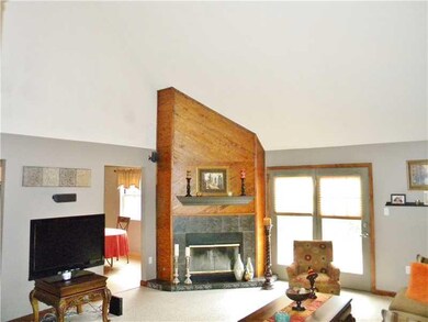 Living Room. LIVING ROOM FEATURES A CATHEDRAL CIEL