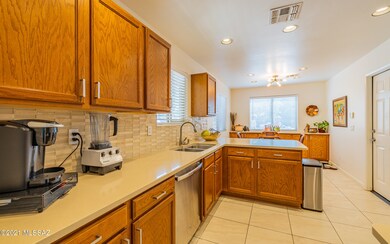 Kitchen View to Dining