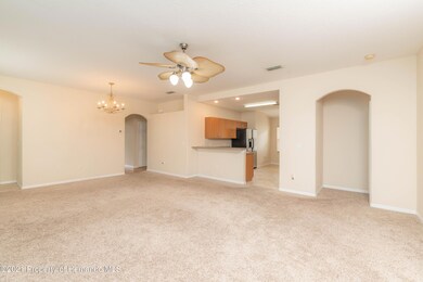 Combo Dining & Great Room Floorplan