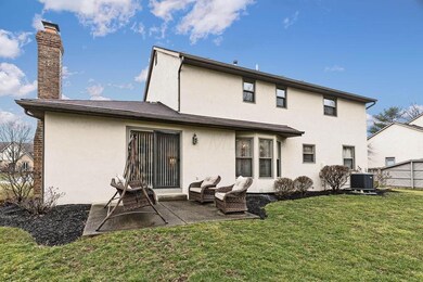 Rear of home
