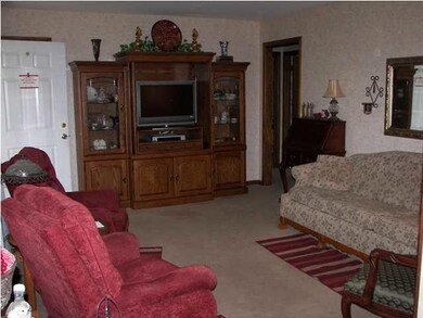 This is another view of the living room. The selle
