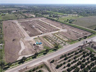 Birds eye view of property with a rural view