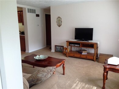 Living room from entry