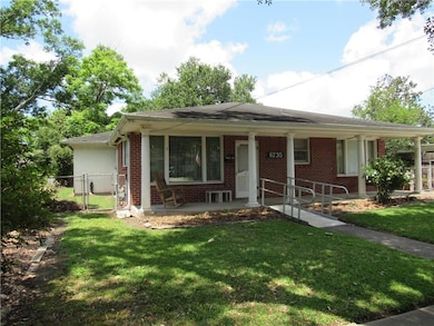 Side view of house