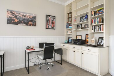 Built in shelving