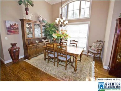 Large formal dining room.