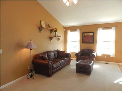 View of the Living Room, Vaulted Ceiling, Very Ope
