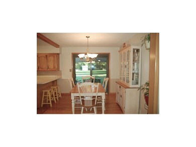 Dining room and breakfast bar.