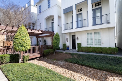 Gorgeous curb appeal with shared patio space in th