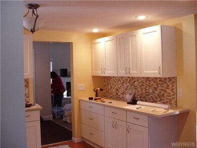 Kitchen. Plenty of cupboard space in this kitchen,