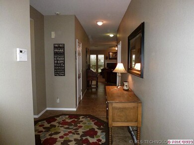 Stylish entry foyer so guests don't just 
