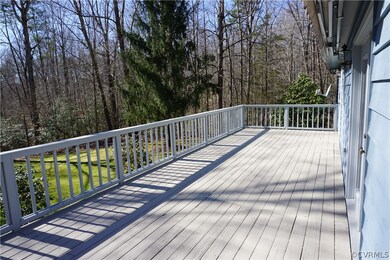 Rear Deck off Kitchen