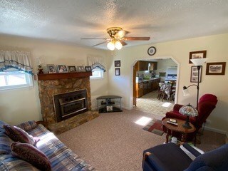 Living Room Looking into Kitchen