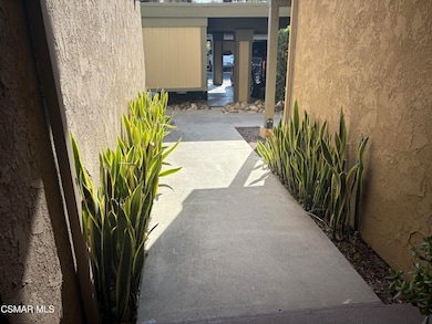 Entrance to the unit