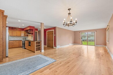 Remodeled open floor plan, fabulous wood floors.