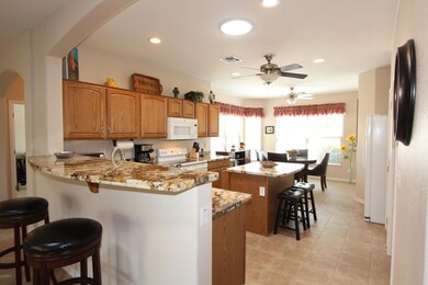 Custom Granite Curved Bar