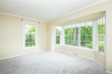 Empty room featuring plenty of natural light, orna
