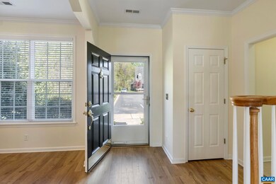 Leading to large bright kitchen